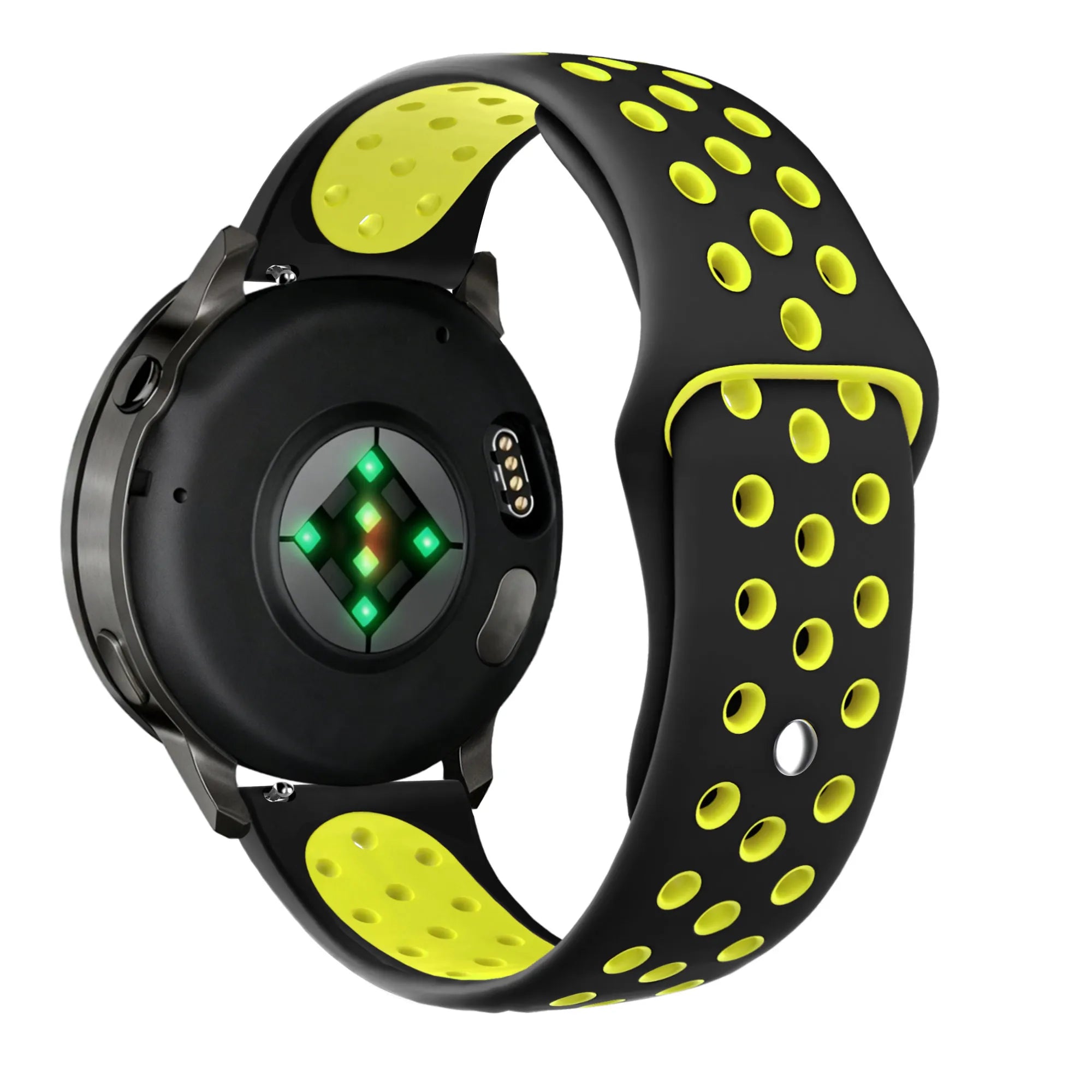 Bandz Garmin Vivoactive 3 Sport Strap 'Deluxe' (Black/Yellow)