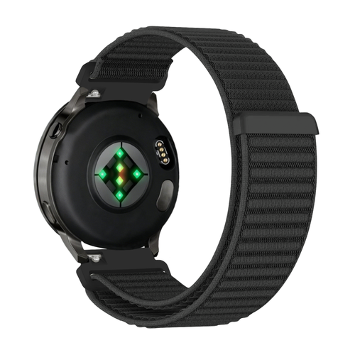 Bandz Correa nylon 'Wave' Garmin Forerunner 265 (negro)