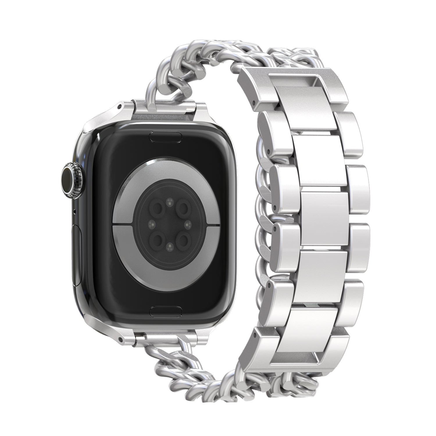 Bandz Correa acero 'Double Tour' Apple Watch (blanco estrella)