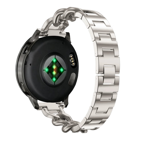 Bandz Correa metal 'Cadenas' Huawei Watch GT 7 - 41mm (blanco estrella)