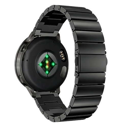 Bandz Correa acero 'One Bead' Garmin Vivomove Trend (negro)