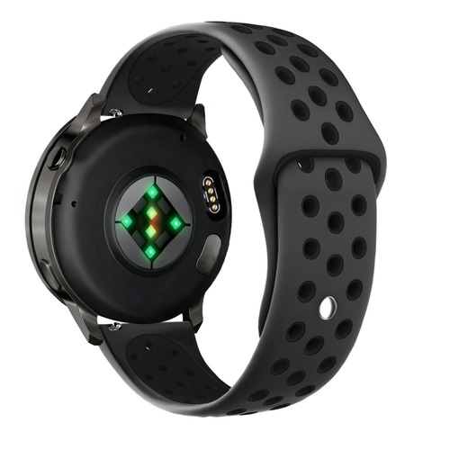 Bandz Correa deportiva 'Deluxe' Garmin Venu 2 (gris oscuro/negro)