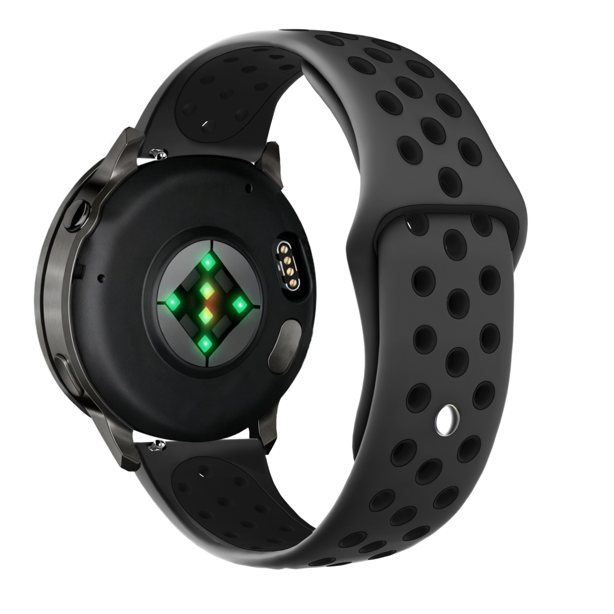 Bandz Garmin Venu 3 Sport Strap 'Deluxe' (Dark Grey/Black)