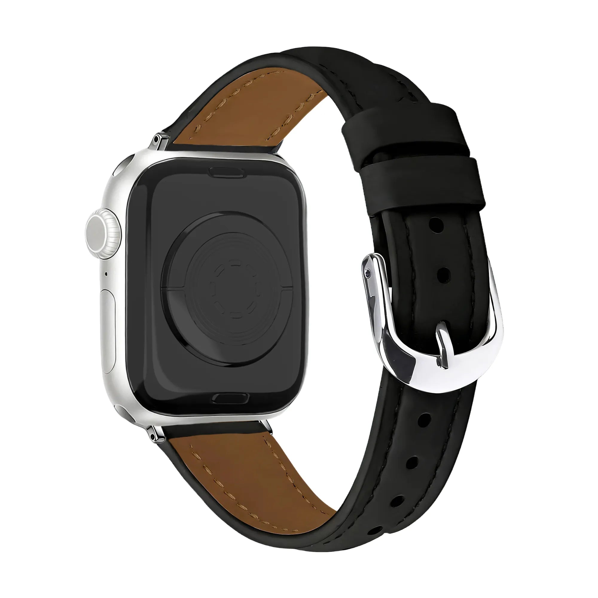 Correa cuero 'Slimfit' Apple Watch (negro)