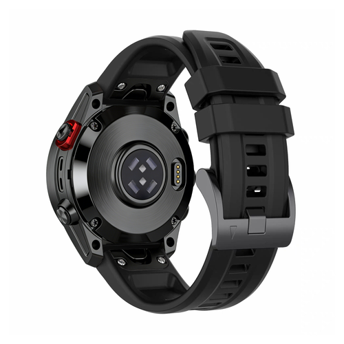 Bandz Garmin Descent Mk2(i) Silicone Strap 'Classic' (Black)