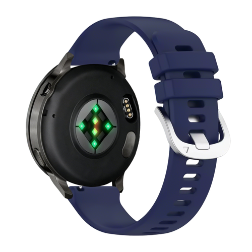 Bandz Correa silicona 'Classic' Garmin Vivoactive 4s (azul oscuro)