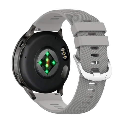 Bandz Correa silicona 'Deluxe' Garmin Vivoactive 4s (gris)