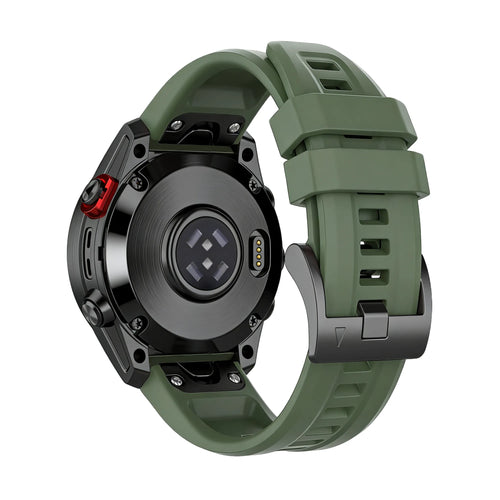 Bandz Correa silicona 'Classic' Amazfit T-Rex Ultra 2 (verde militar)