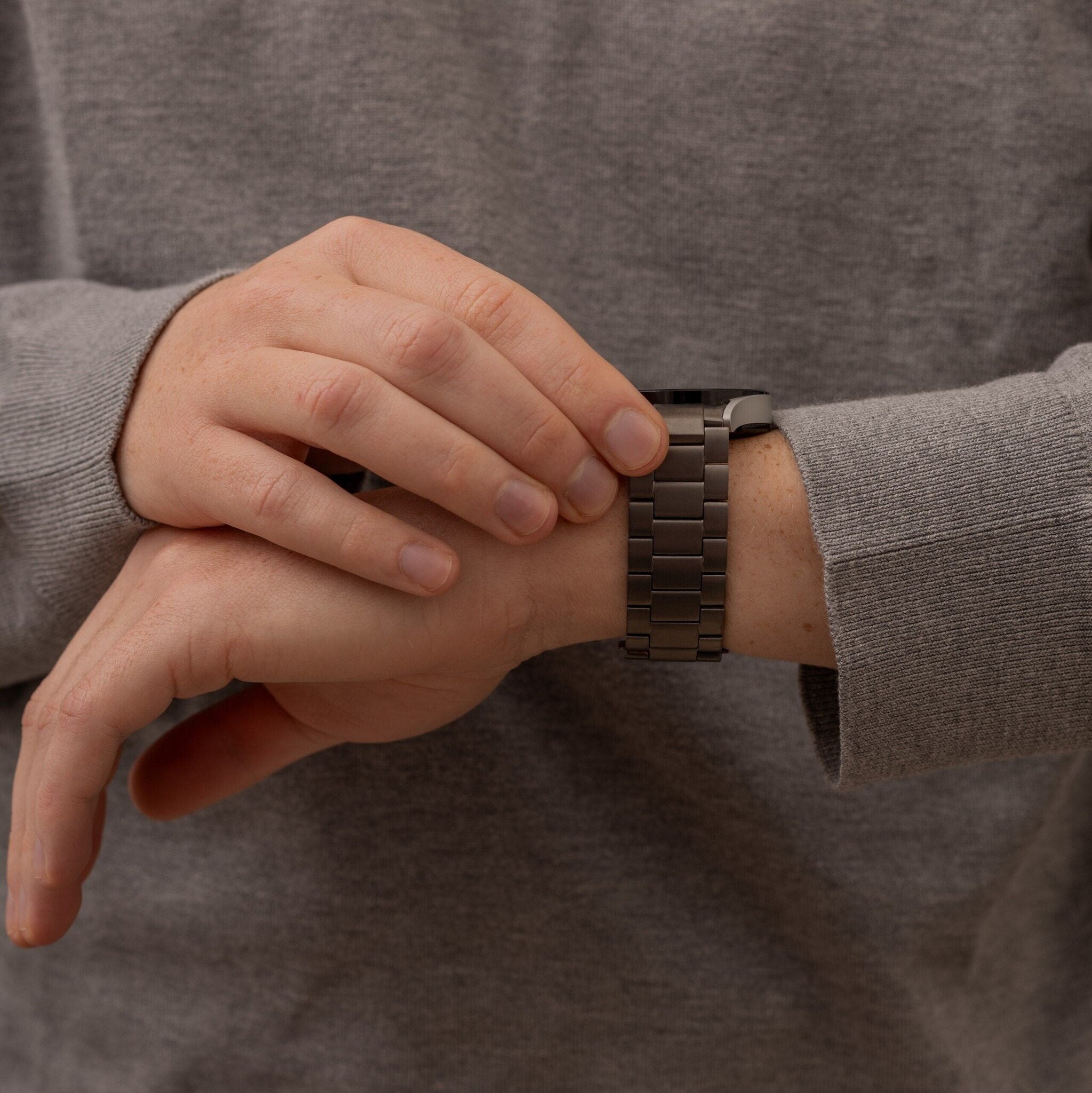 Correa titanio Samsung Galaxy Watch FE (grafito)