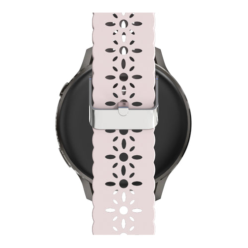 Bandz Garmin Forerunner 245 Silicone Strap 'Lace' (Pink)