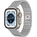 Apple Watch Ultra Beaded Steel Strap (Silver)