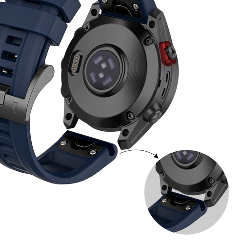 Bandz Correa silicona 'Classic' Garmin Fenix 5s / 6s (azul oscuro)