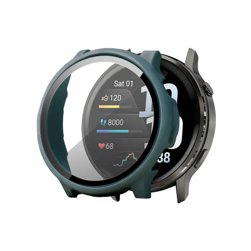 Bandz Protector PC con vidrio Garmin Venu 4 - 45mm (verde)