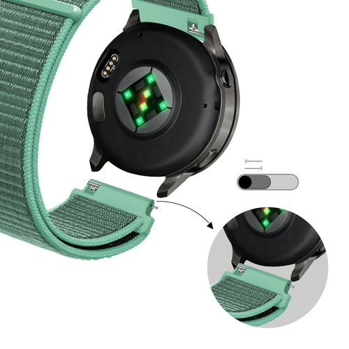 Bandz Correa nylon Loop Garmin Venu 2 (menta)