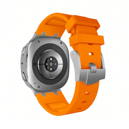 Bandz Correa silicona 'Luxe Liquid' Samsung Galaxy Watch 8 - 44mm (naranja)