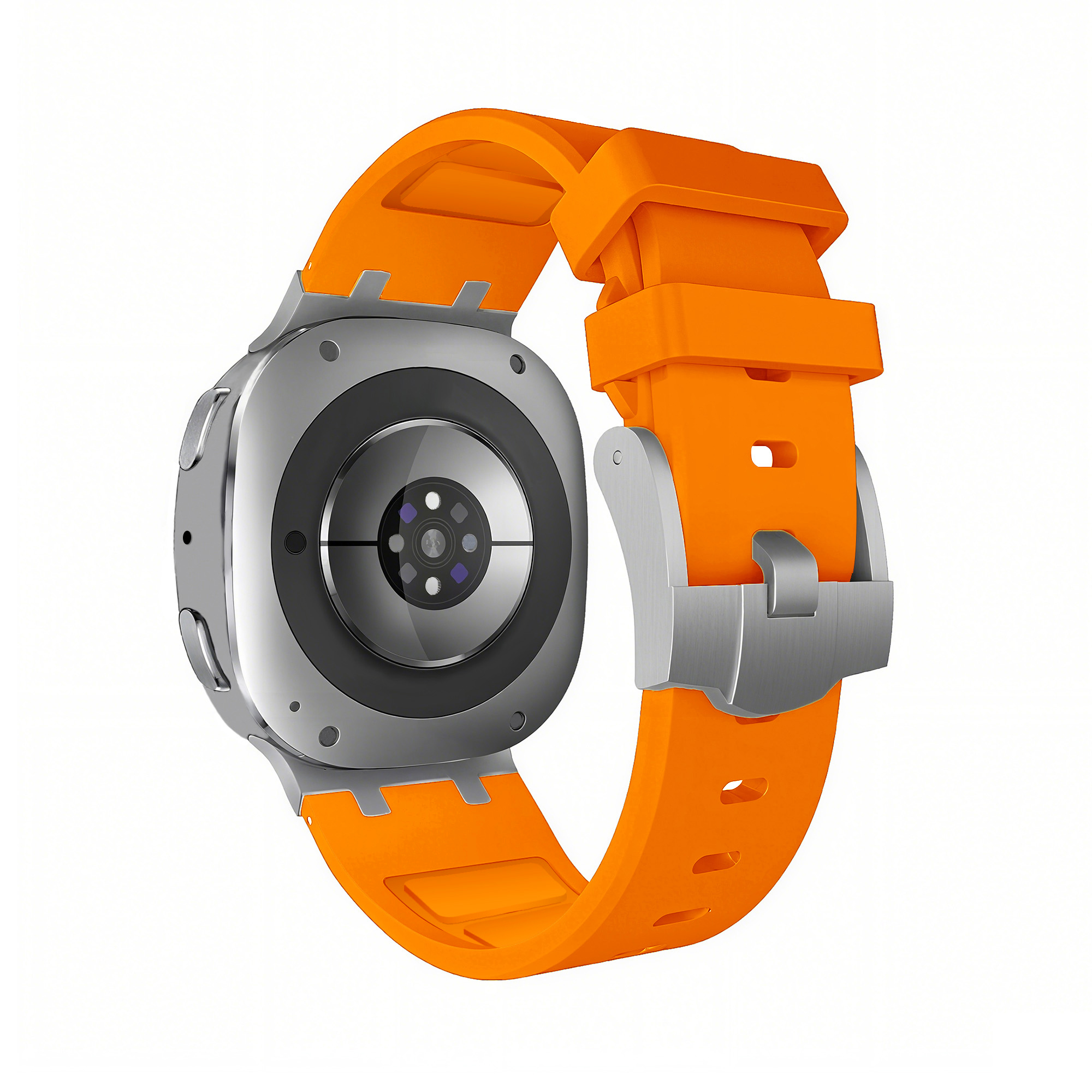 Bandz Correa silicona 'Luxe Liquid' Samsung Galaxy Watch 8 - 44mm (naranja)