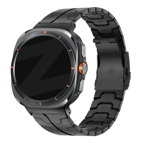 Bandz Samsung Galaxy Watch Ultra Titanium Strap 'Iron' (Black)