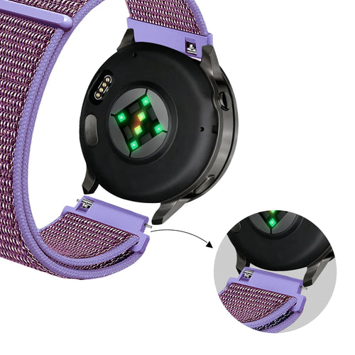 Bandz Correa nylon Loop Garmin Forerunner 265s (lila)