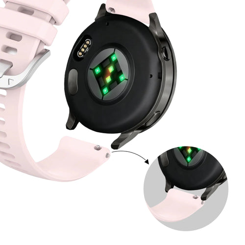 Bandz Correa silicona 'Classic' Garmin Forerunner 265s (rosa claro)