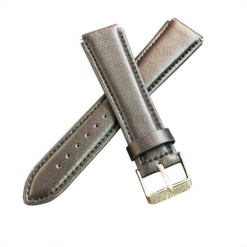Fossil Gen 4 Venture (HR) Leather Strap (Black)