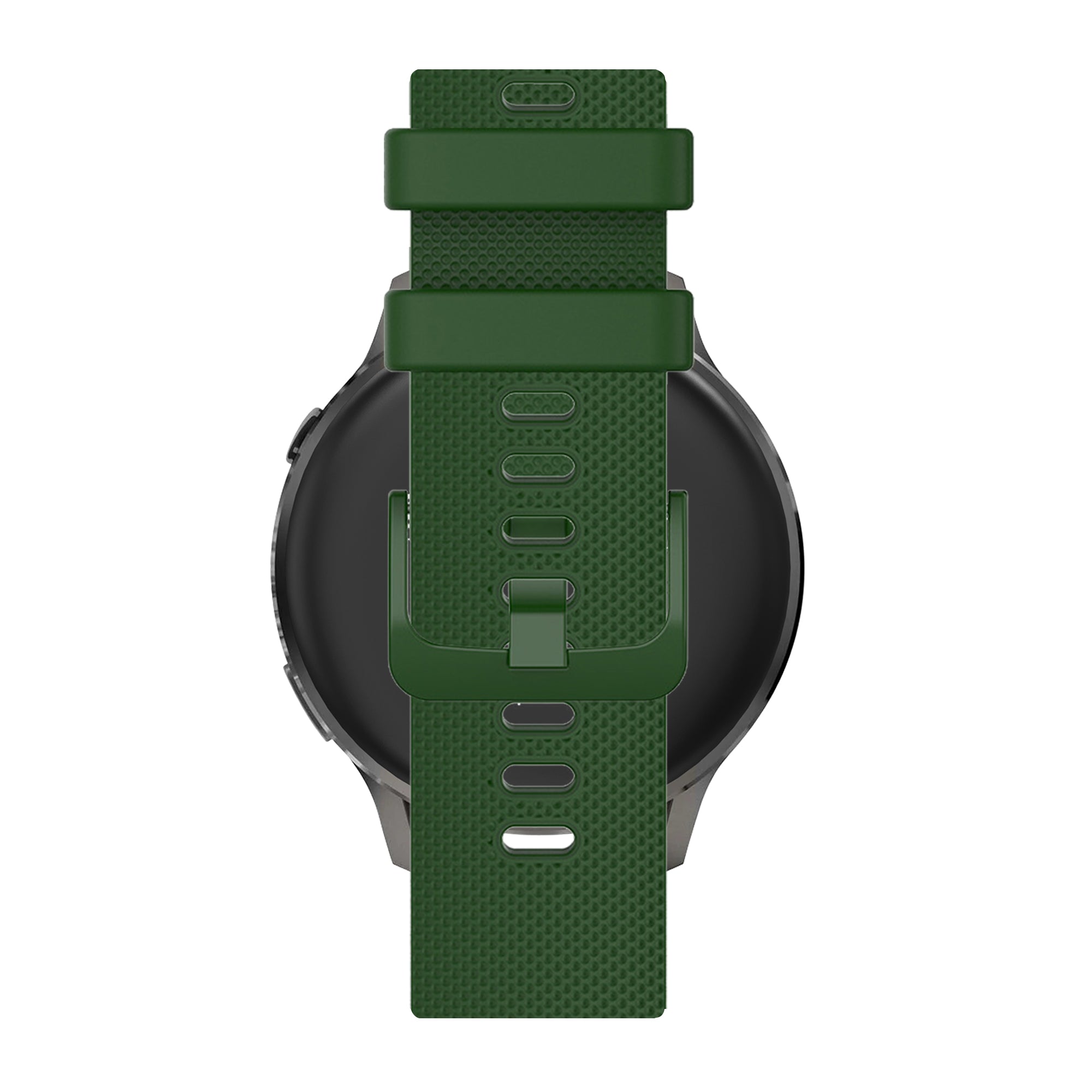 Bandz Garmin Forerunner 570 - 47mm Silicone Strap 'Premium' (Army Green)
