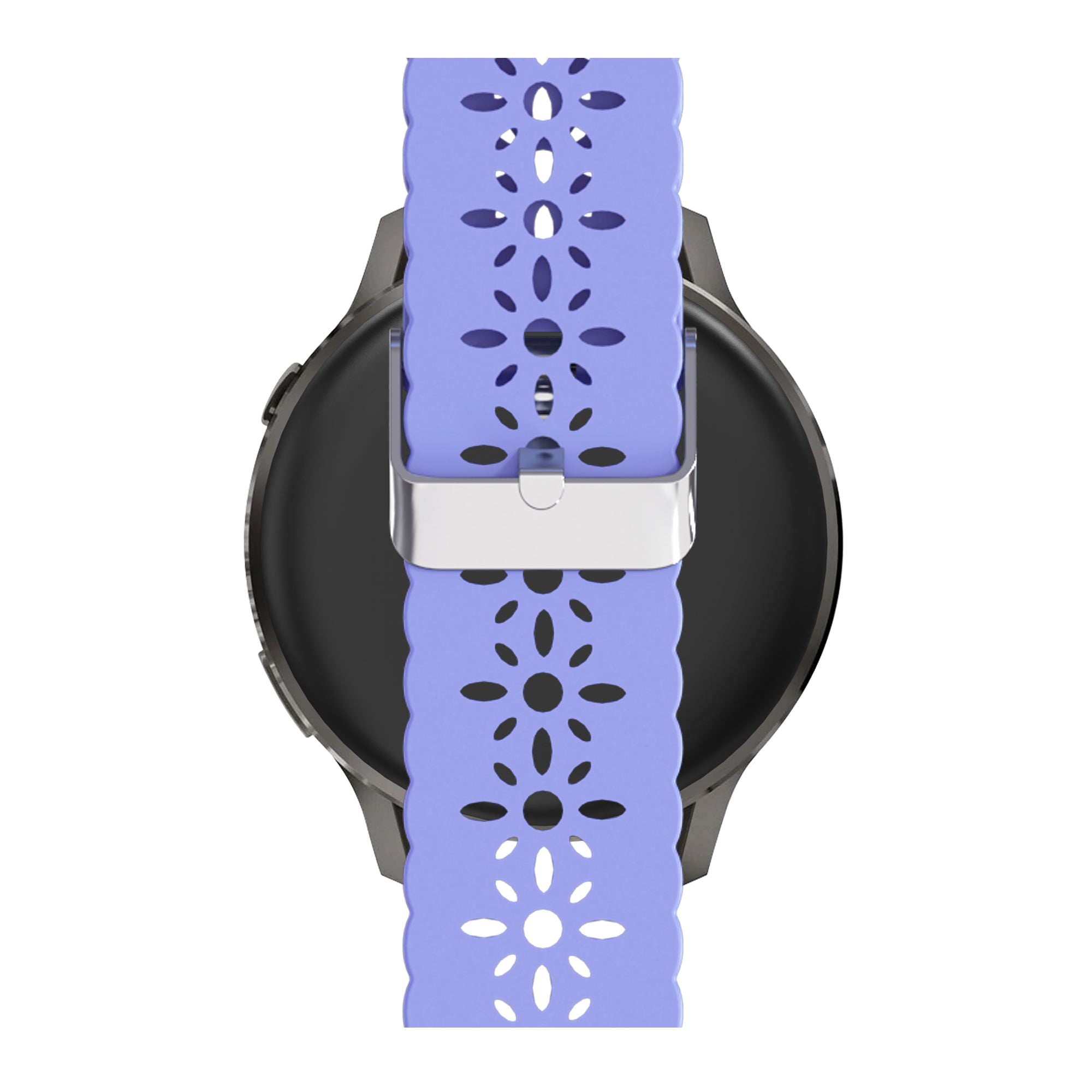 Bandz Garmin Vivoactive 3 Silicone Strap 'Lace' (Light Purple)