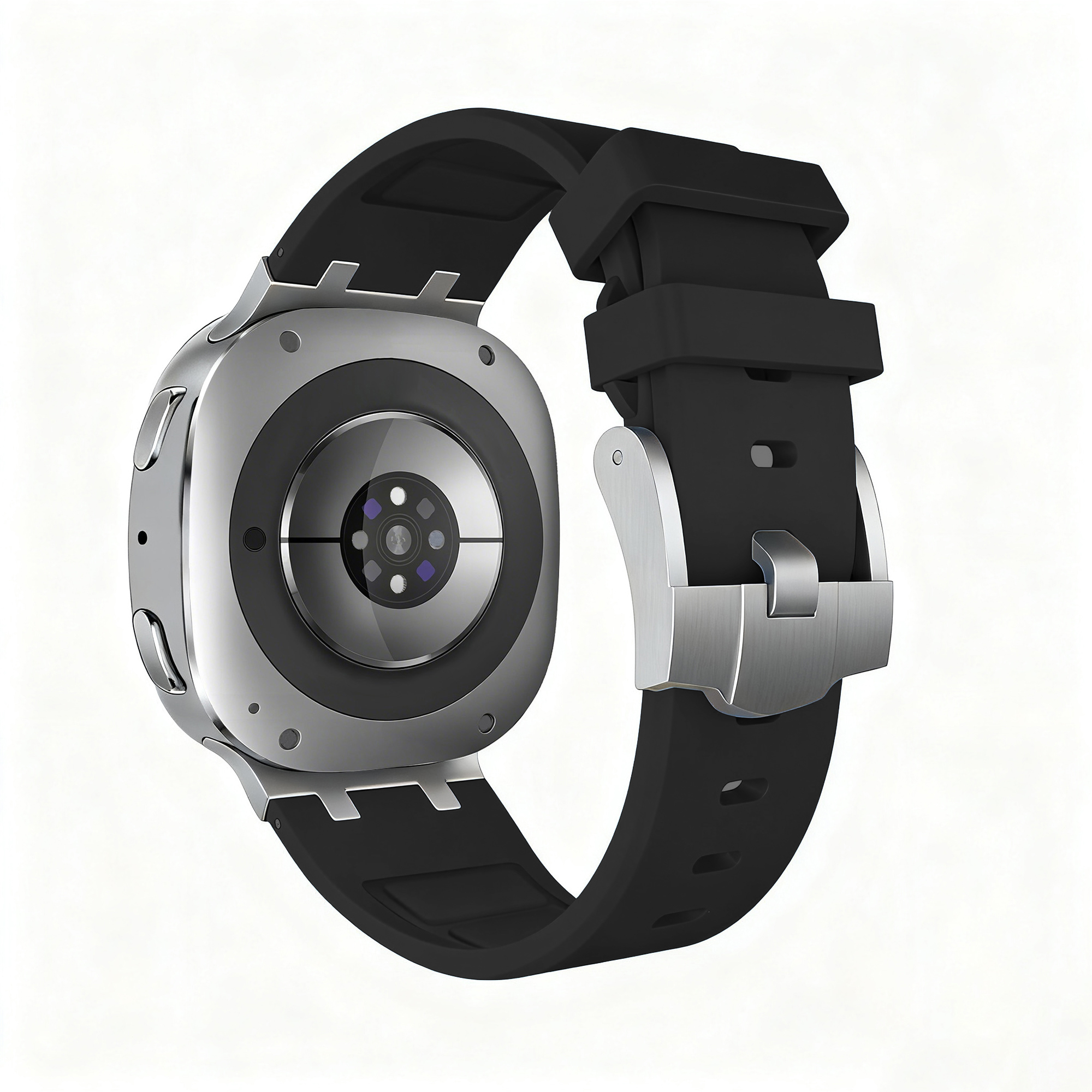 Bandz Correa silicona 'Luxe Liquid' Samsung Galaxy Watch 8 - 40mm (negro)