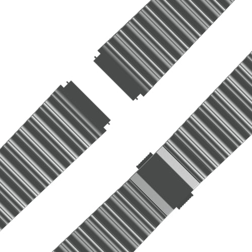 Bandz Fossil Gen 5e - 44mm Premium Steel Strap 'Ocean' (Titanium Grey)