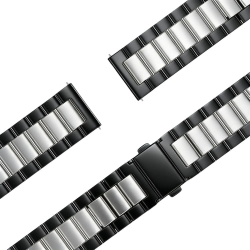 Bandz Correa acero 'Classic' Garmin Venu 2 (negro/plateado)