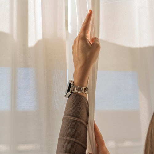 Polar Ignite Steel Chain Strap (Starlight)