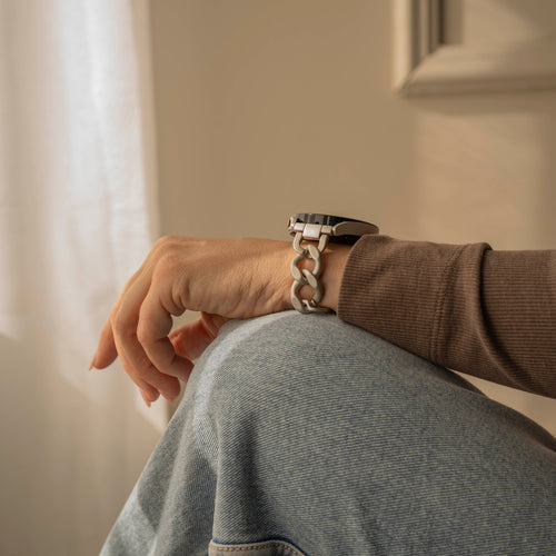 Polar Ignite Steel Chain Strap (Starlight)