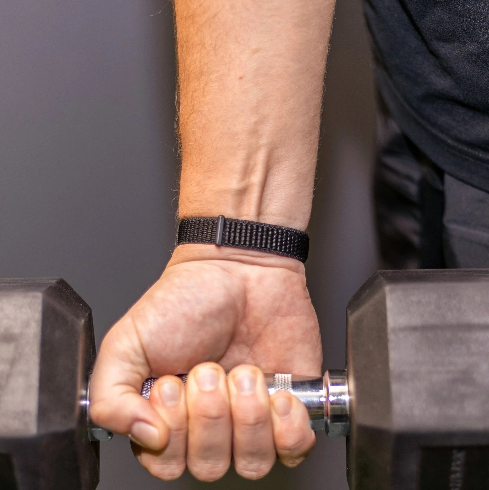 Correa nylon Xiaomi Mi Band 7 (negro)