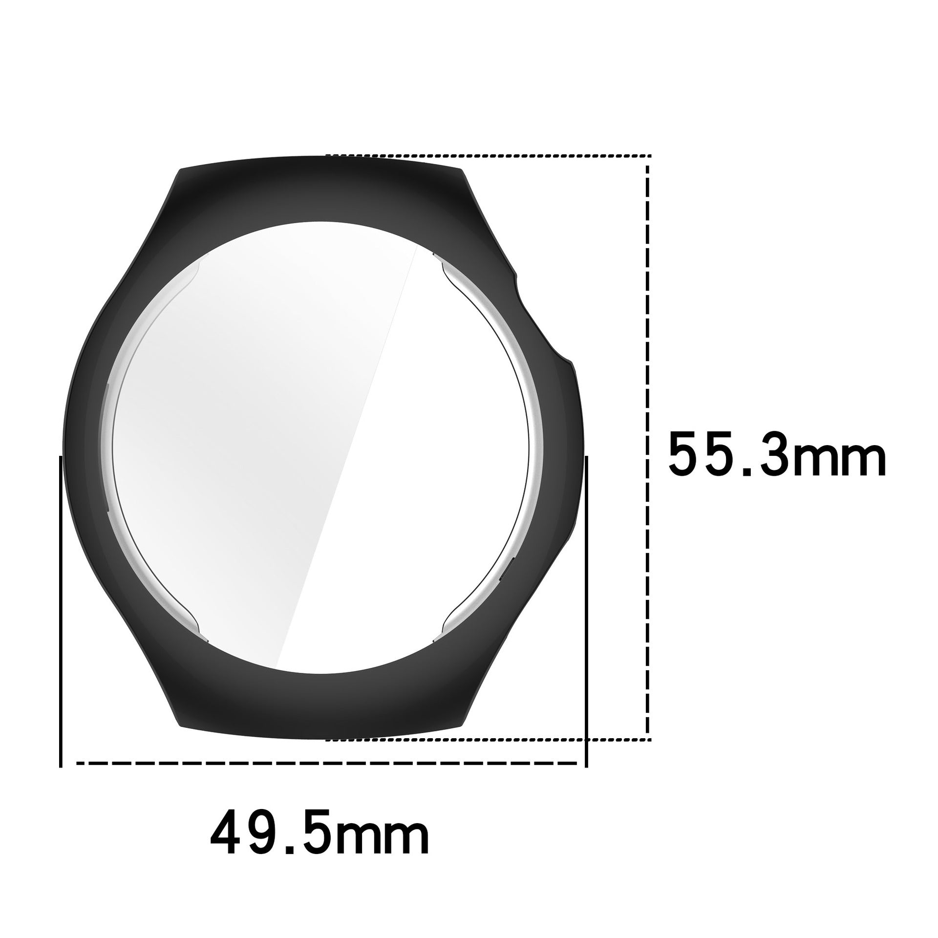 Huawei Watch 5 - 46mm TPU Case (Silver)