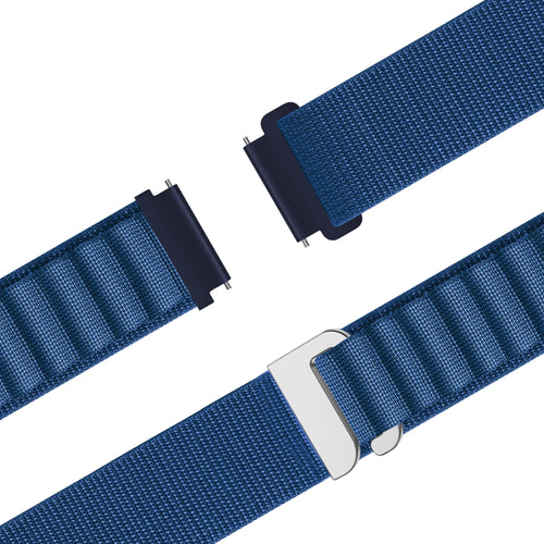 Bandz Garmin Vivoactive 4 Alpine Nylon Strap (Blue)