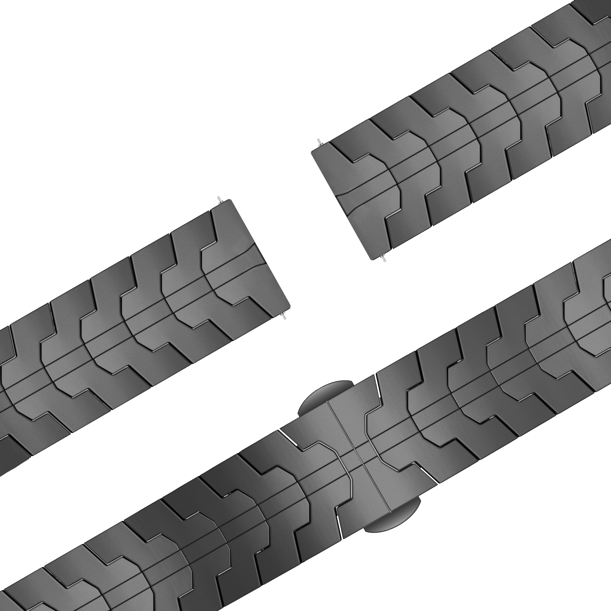 Bandz Correa acero 'Iron' Garmin Venu 4 - 45mm (negro)