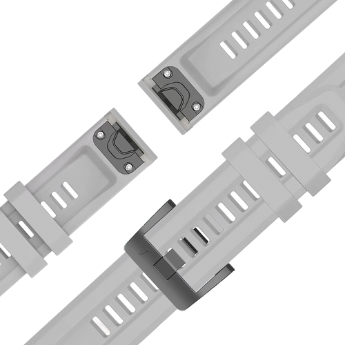 Bandz Correa silicona 'Classic' Garmin Quatix 8 - 51mm (gris)
