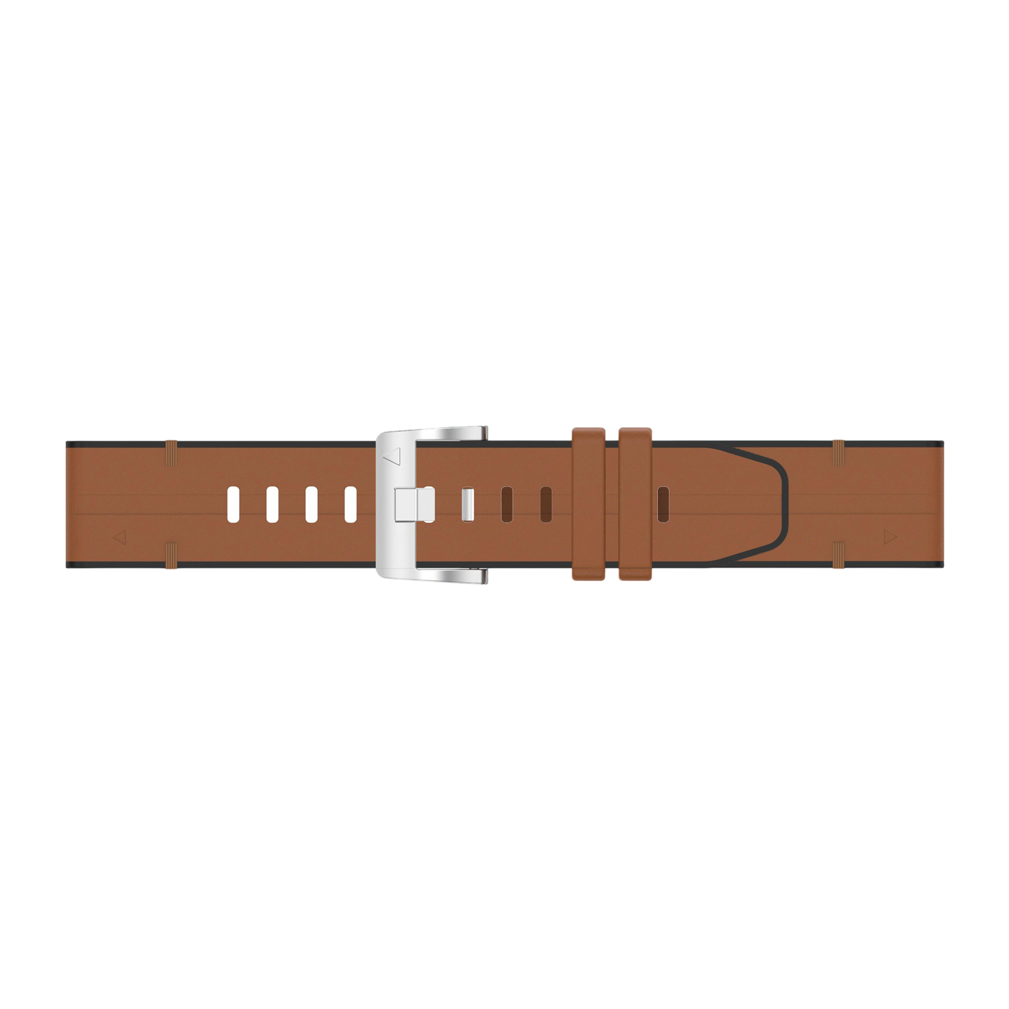 Garmin Tactix 7 Pro Leather Hybrid Strap (Brown)