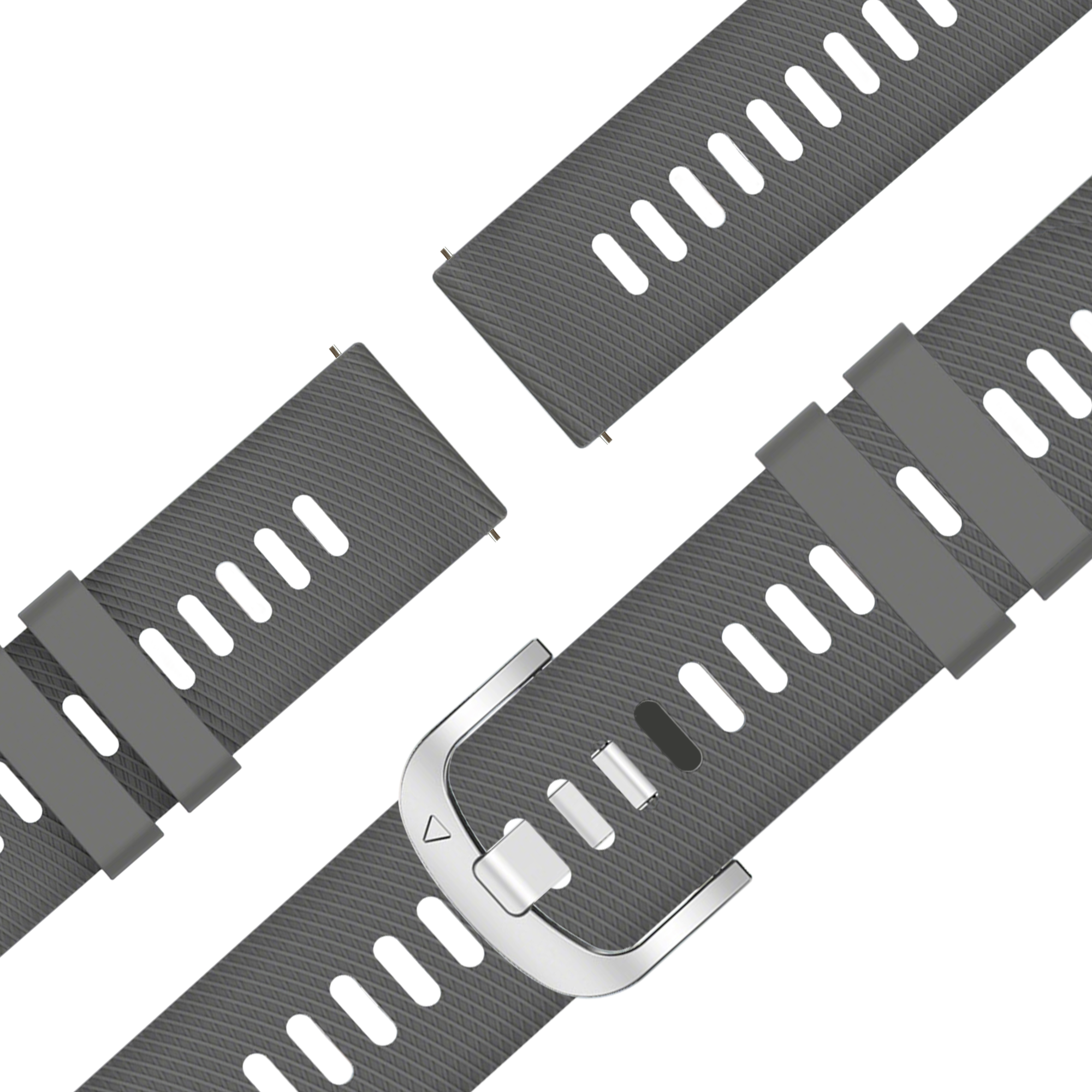 Bandz Garmin Venu 4 - 41mm Silicone Strap 'Deluxe' (Dark Grey)