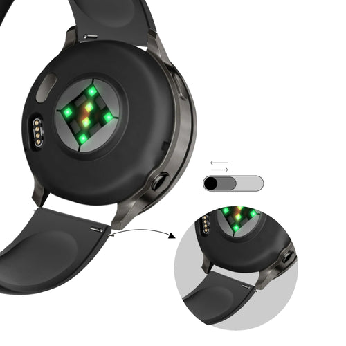 Bandz Correa deportiva 'Deluxe' Garmin Venu 2 (negro)