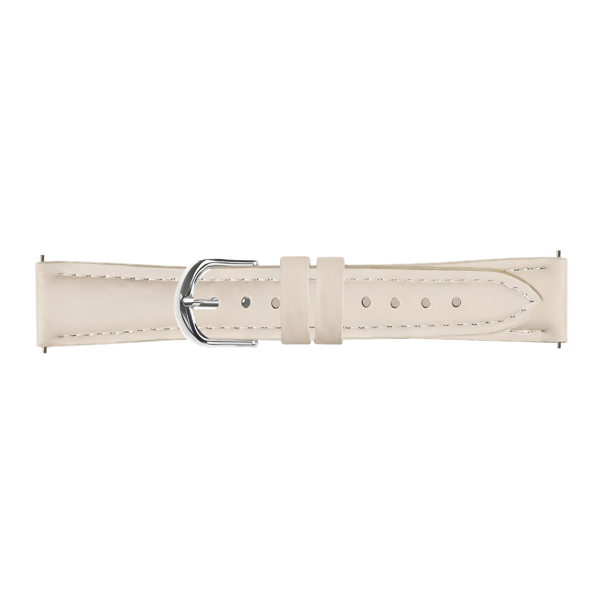 Amazfit Active 2 Slimfit Leather Strap (Light Beige)