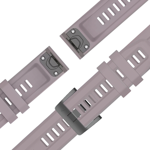 Bandz Garmin Epix Pro (Gen 2) 51mm Silicone Strap 'Classic' (Lavender Grey)