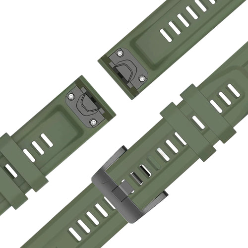 Bandz Correa silicona 'Classic' Amazfit T-Rex Ultra 2 (verde militar)
