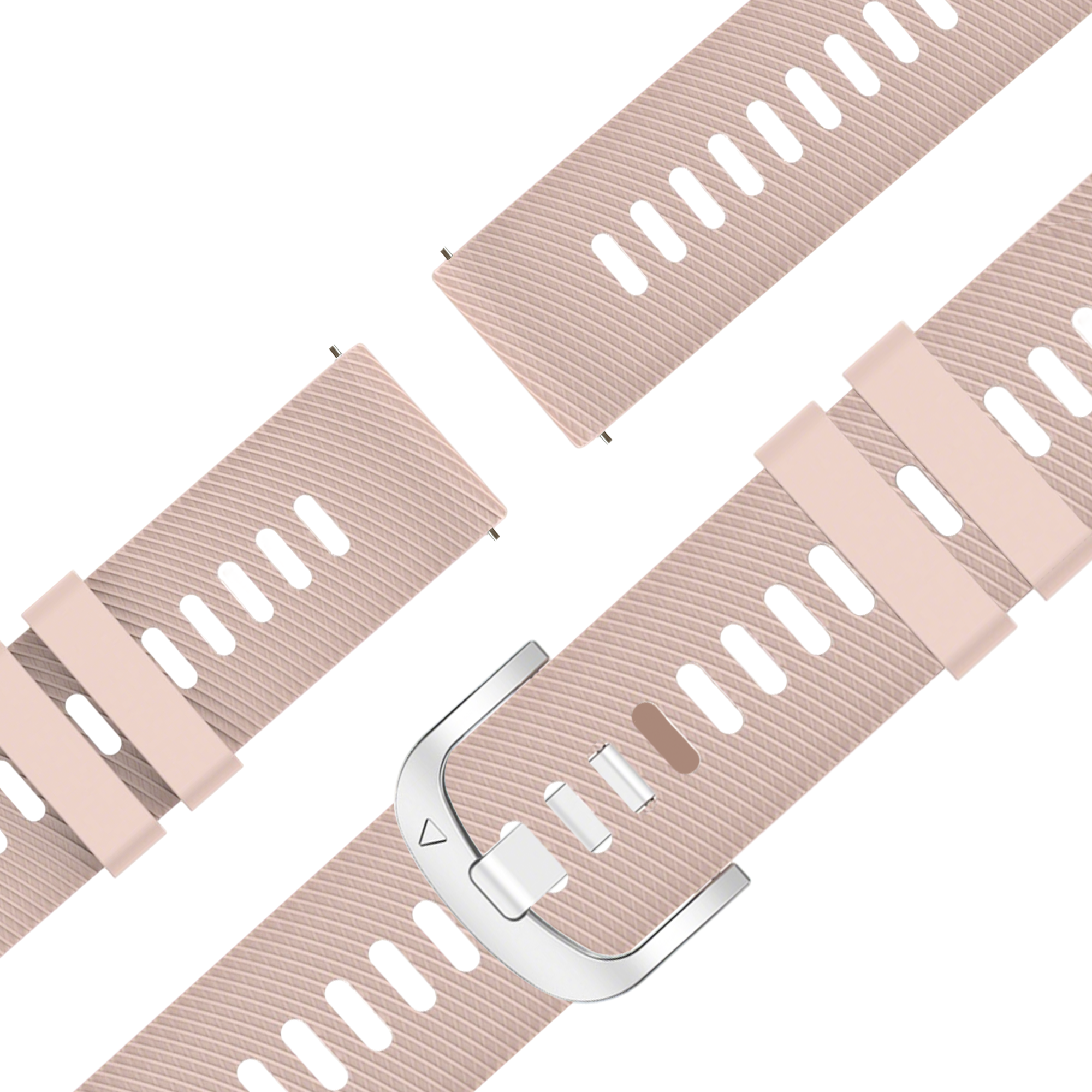 Bandz Correa silicona 'Deluxe' Garmin Venu 4 - 41mm (rosa claro)