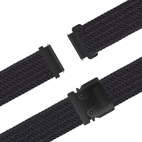 Bandz Correa trenzada 'Parachute' Garmin Venu 4 - 45mm (grafito)
