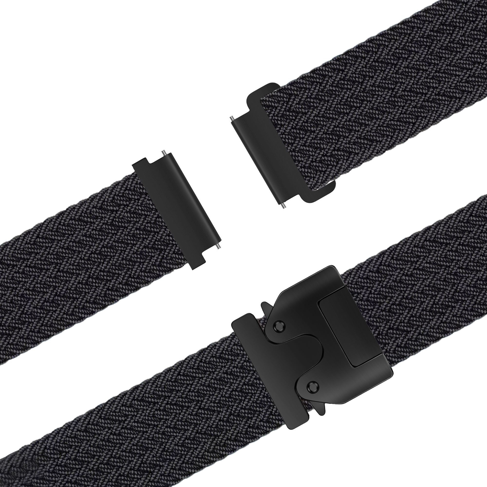 Bandz Correa trenzada 'Parachute' Garmin Vivoactive 4 (grafito)