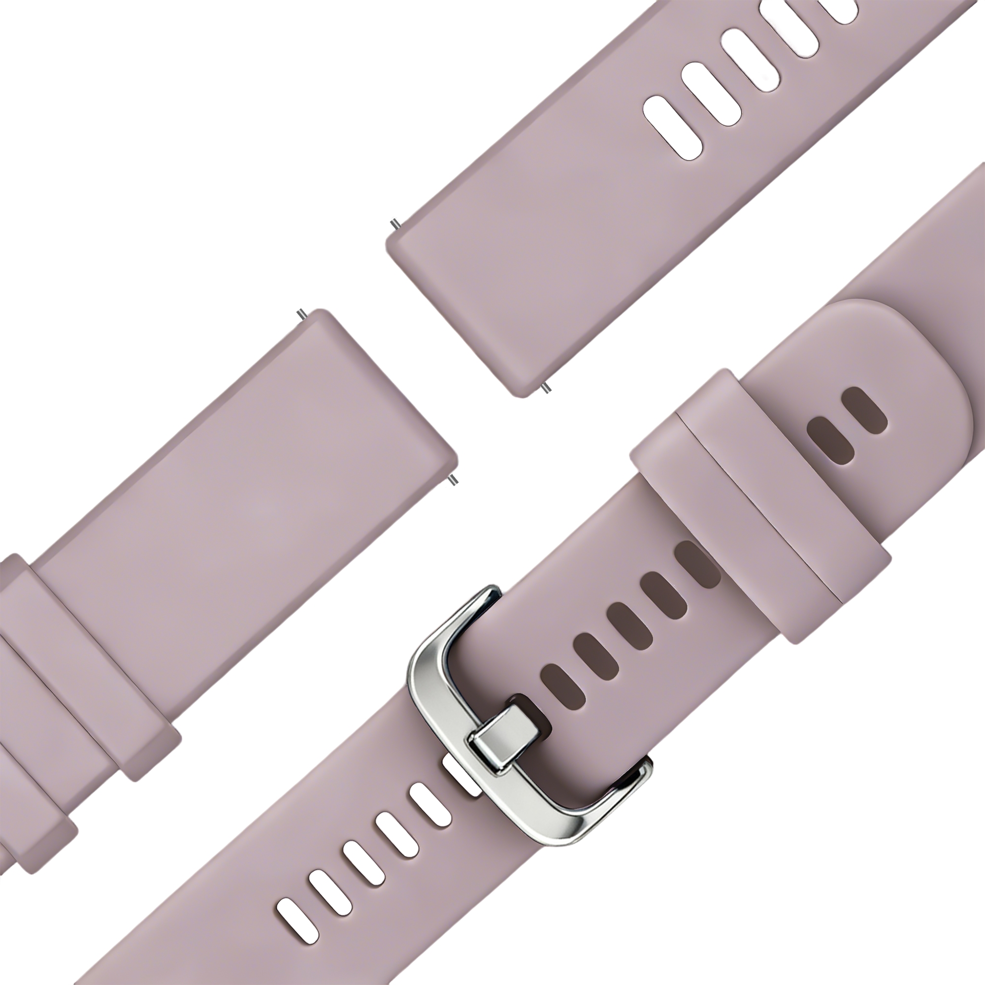 Bandz Garmin Forerunner 255s Silicone Strap 'Classic' (Lavender)