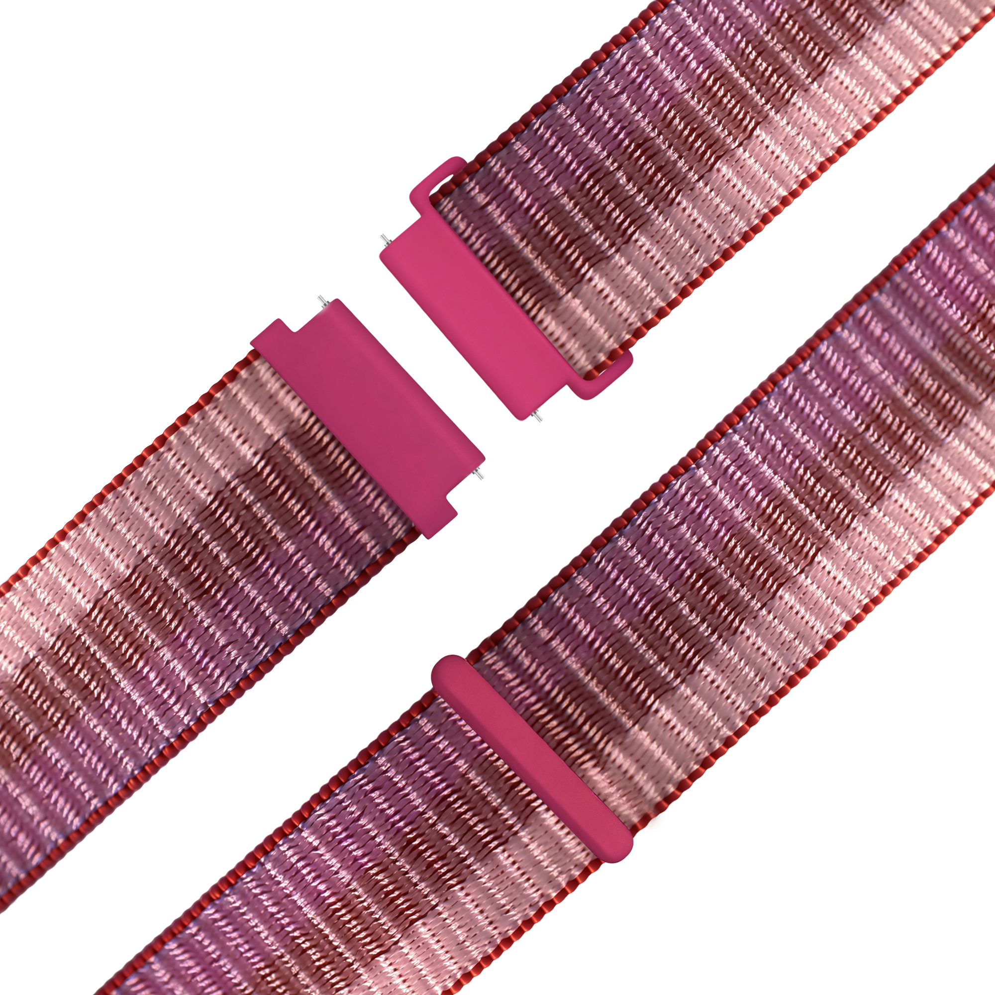 Bandz Garmin Venu 4 - 41mm Nylon Loop Strap (Berry)