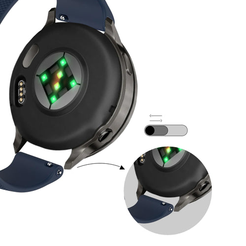 Bandz Correa silicona 'Premium' Garmin Venu 2 (azul oscuro)