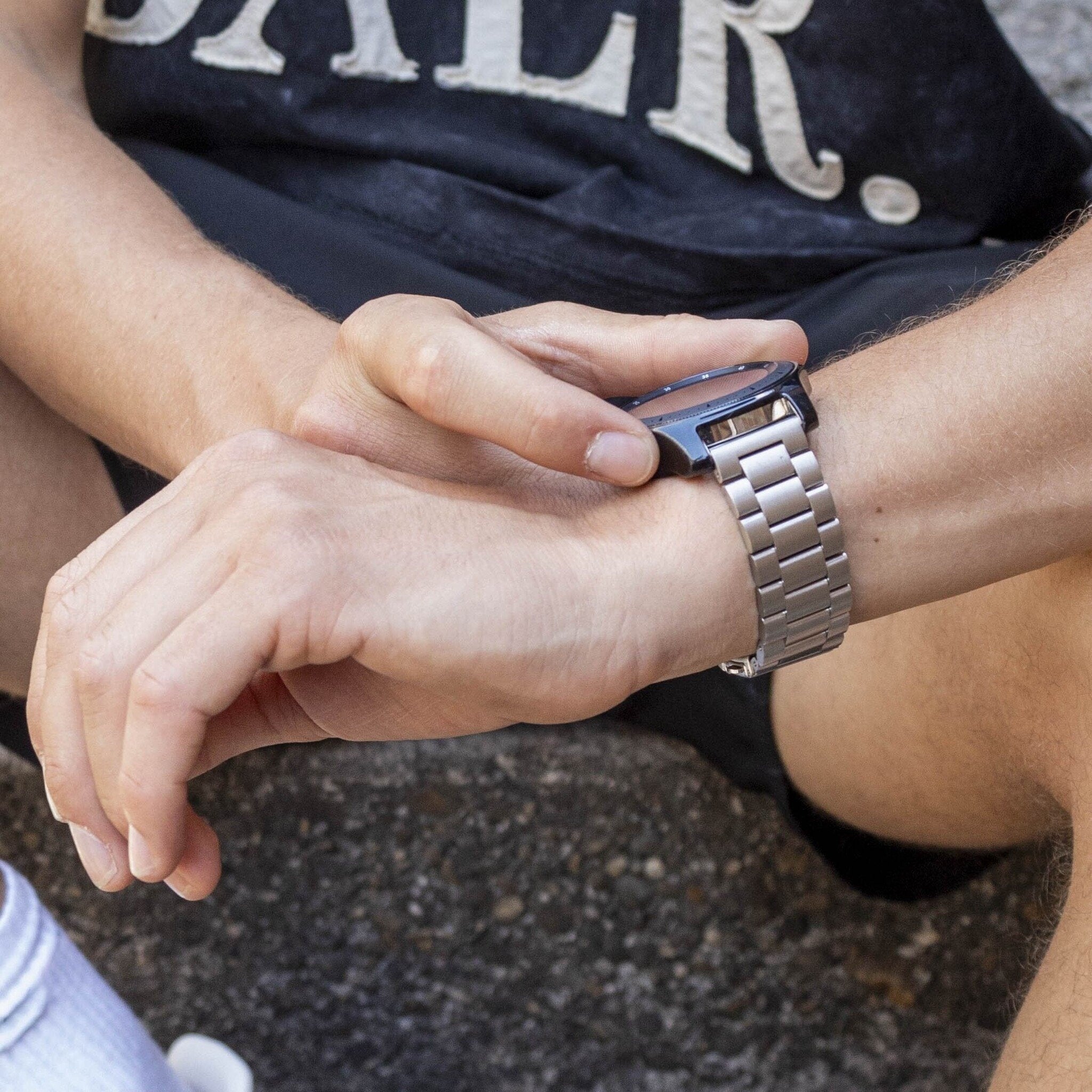 BALR Correa acero Xiaomi Watch S1 (plateado)