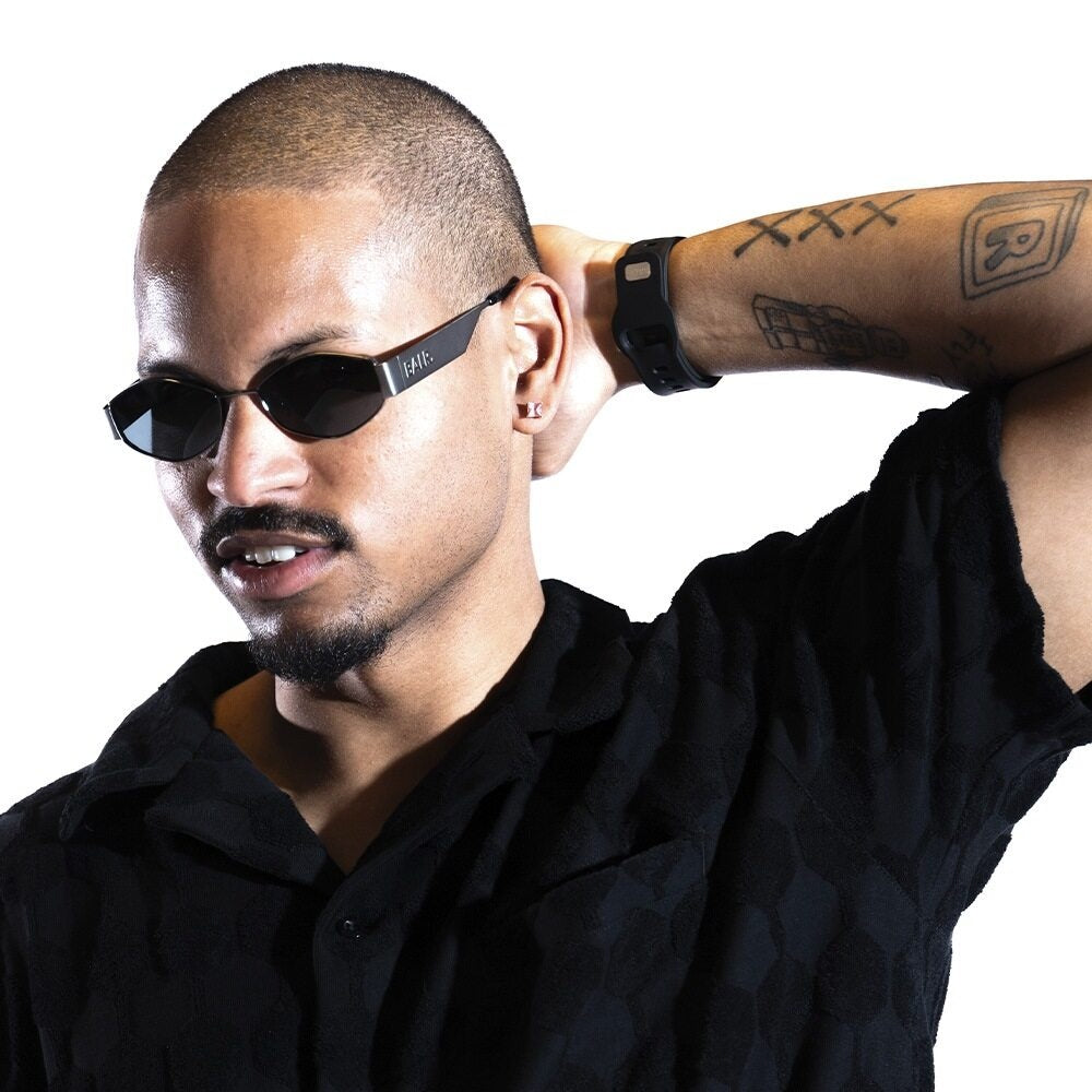 BALR. Correa de silicona Outdoor Apple Watch (negra)